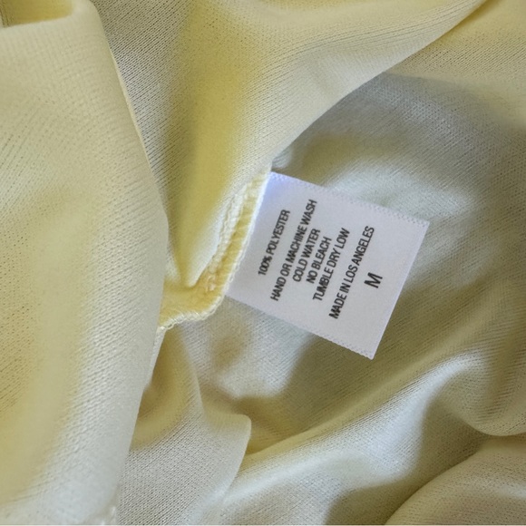 Lucy in the Sky Yellow Floral Mini Dress - Picture 6 of 7